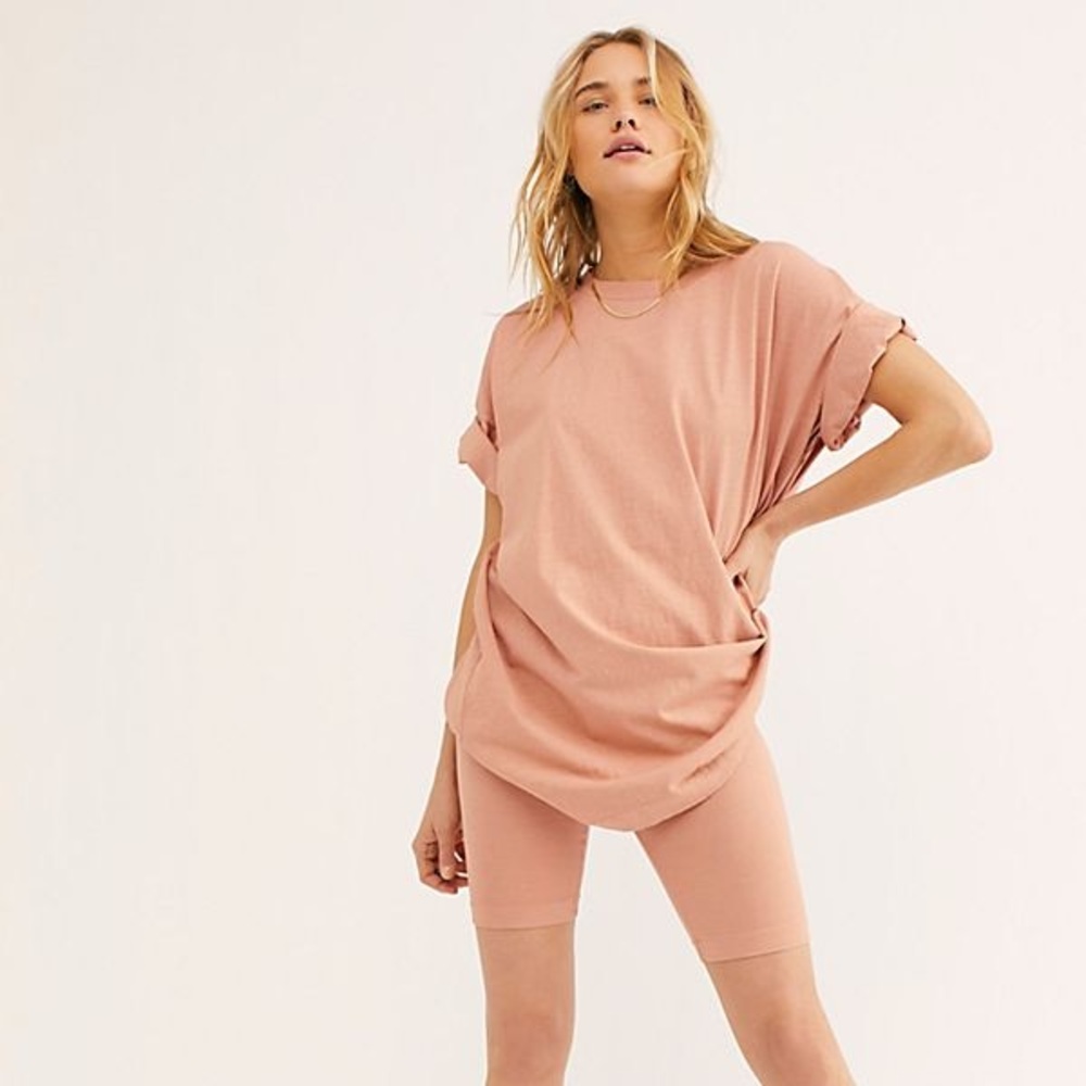 Unbranded | Oversized Tee & Biker Short Set